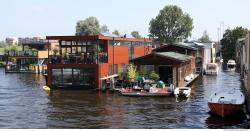 Photo Textures of Buildings Houseboat